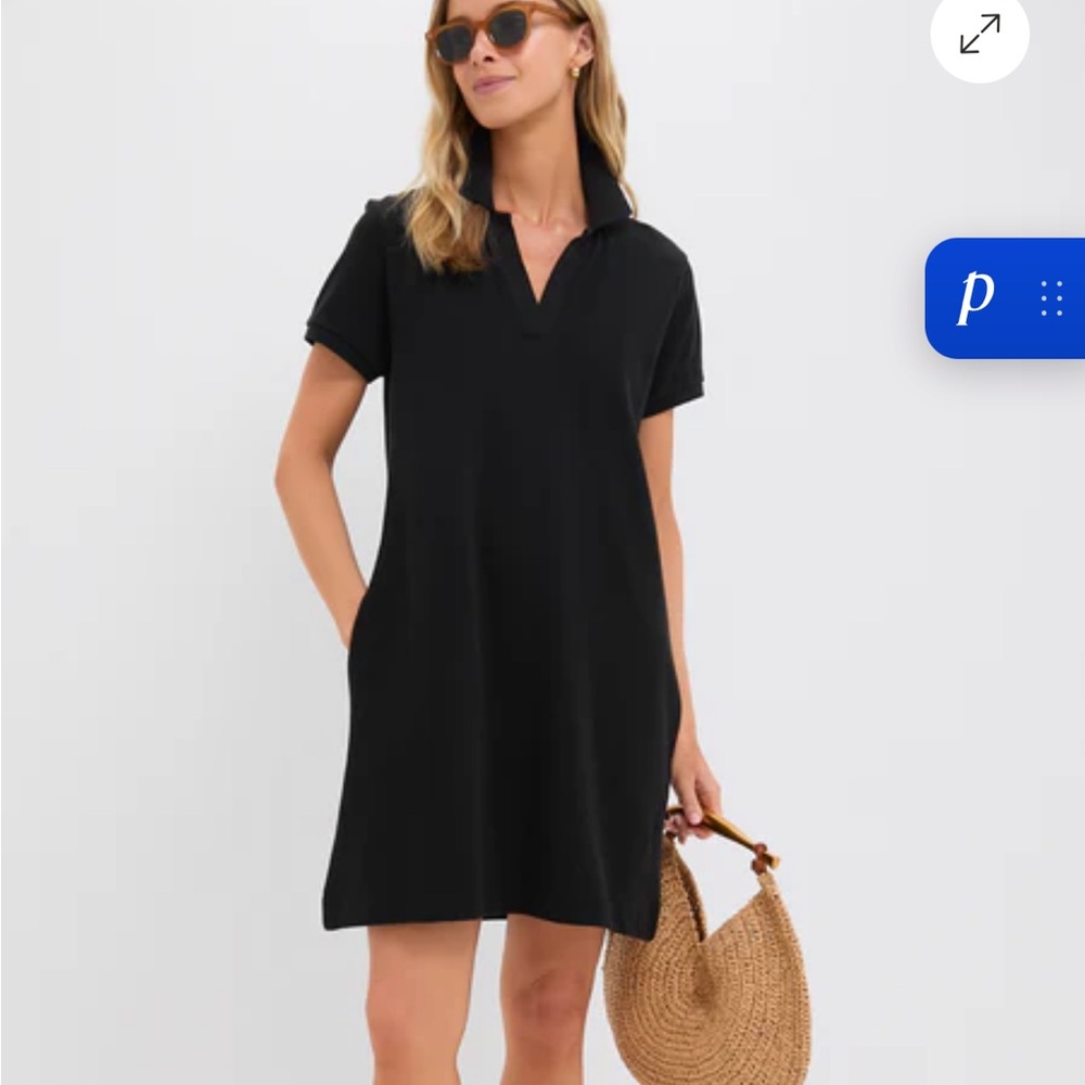 NWT Tuckernuck Black Polo Dress
